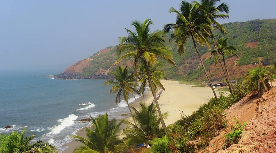 Arambol Beach Trek, Goa